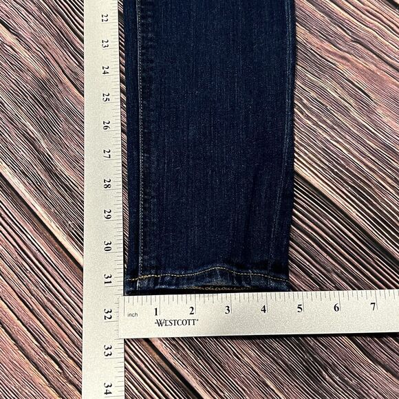 Madewell Women Jeans Size 27x32 Skinny‎ Stretch Denim Jeans Dark Wash Blue Jeans - Picture 11 of 13
